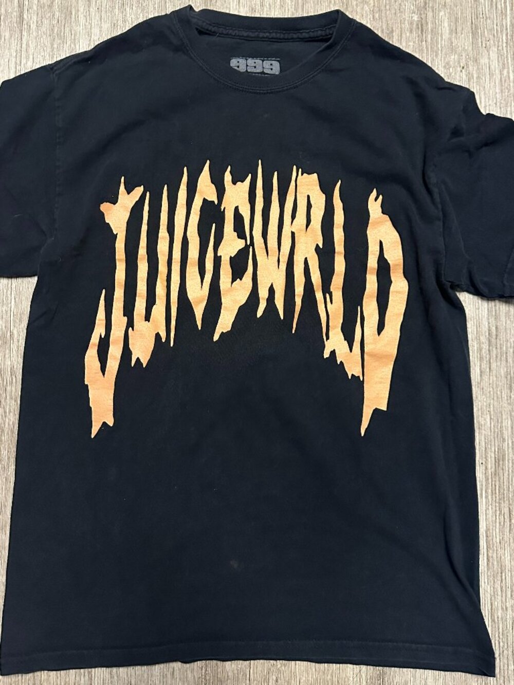 Juice wrld 999 logo tee t shirt short sleeve size Medium